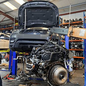 Range Rover Engine Removal